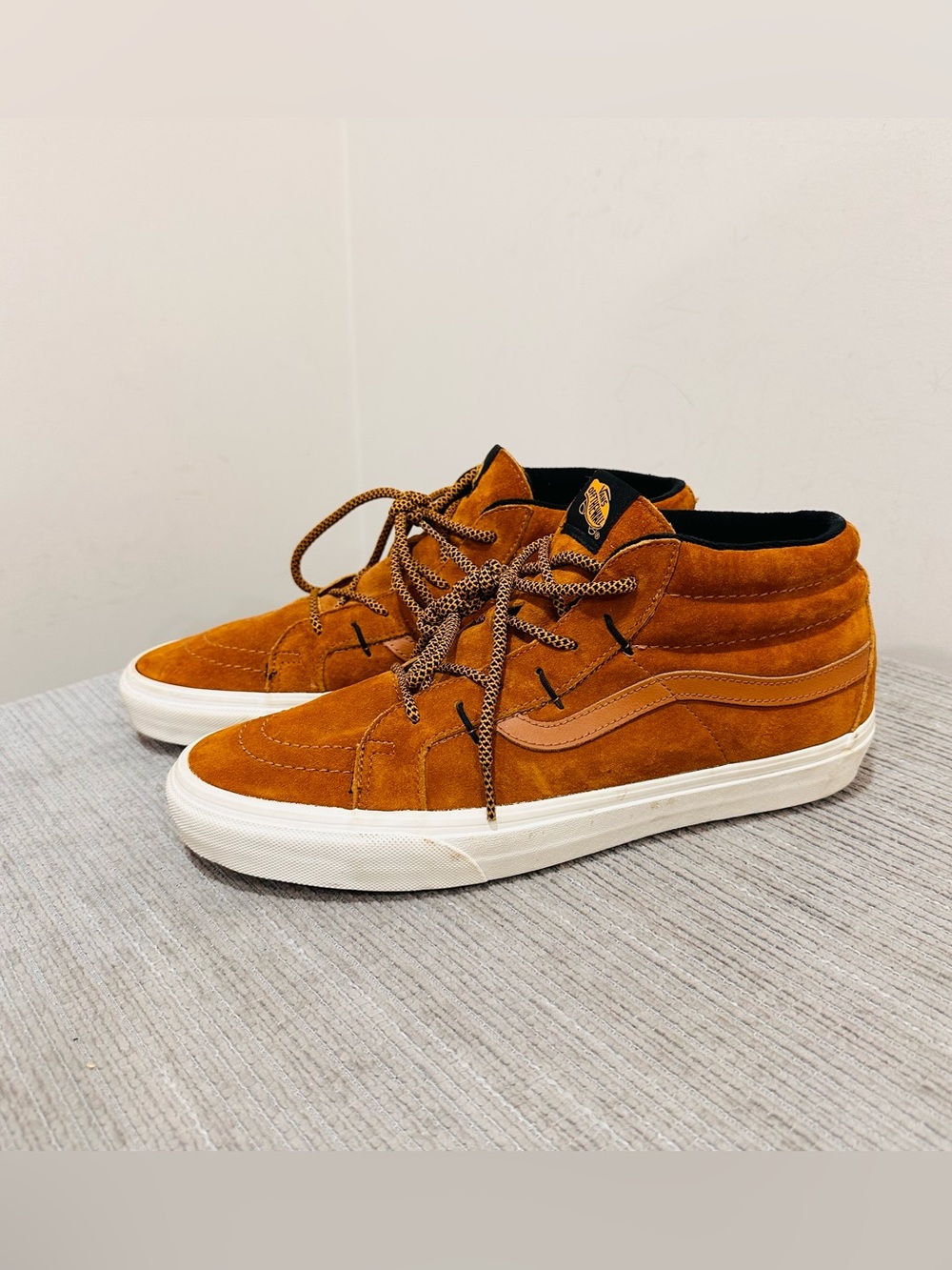 Vans Sk8-Mid Reissue Ghillie MTE Sudan Brown Suede Mens Size 11 VN0A3TKQUCS